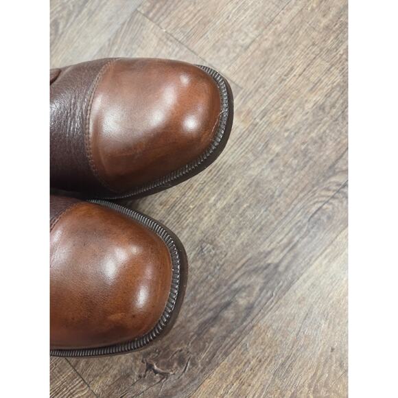 Bostonian Men's Brown Leather Cap Toe Oxfords Shoes #27849 Size 10H - Picture 7 of 9